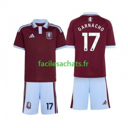 Maillot Aston Villa Alejandro Garnacho 17 2026-2027 Domicile Enfant MC
