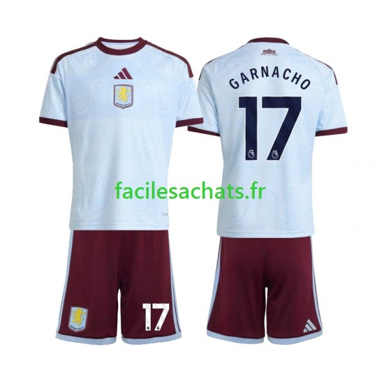 Maillot Aston Villa Alejandro Garnacho 17 2026-2027 3ème Enfant MC