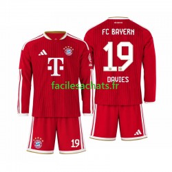 Maillot Bayern Munich Alphonso Davies 19 2026-2027 Domicile Enfant ML