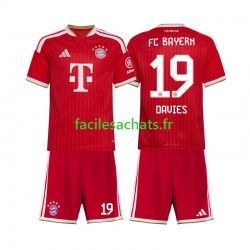 Maillot Bayern Munich Alphonso Davies 19 2026-2027 Domicile Enfant MC