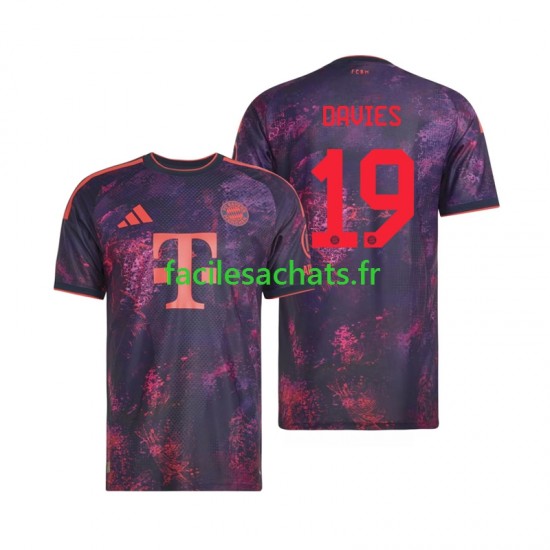 Maillot Bayern Munich Alphonso Davies 19 2026-2027 3ème Homme MC