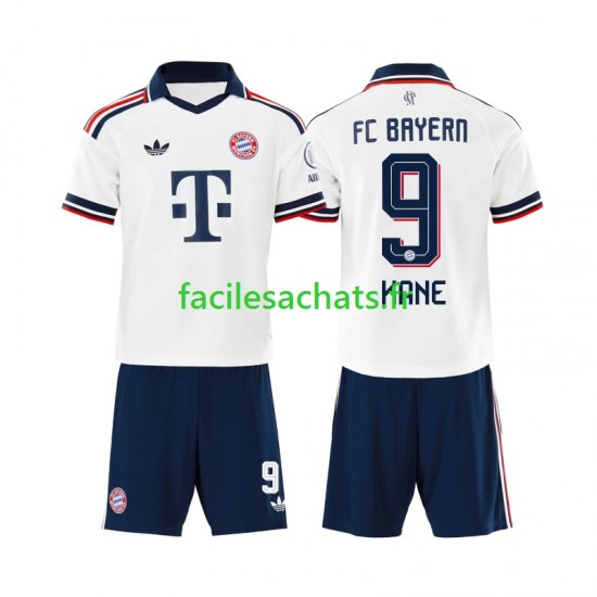 Maillot Bayern Munich Harry Kane 9 2026-2027 Extérieur Enfant MC