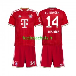 Maillot Bayern Munich Luis Diaz 14 2026-2027 Domicile Enfant MC