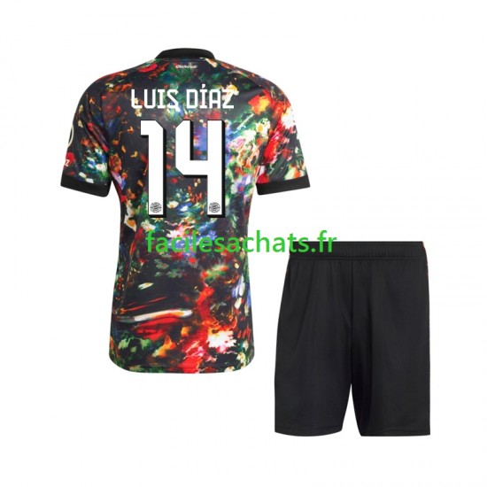 Maillot Bayern Munich Luis Diaz 14 Oktoberfest 2026-2027 Domicile Enfant MC