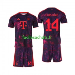 Maillot Bayern Munich Luis Diaz 14 2026-2027 3ème Enfant MC