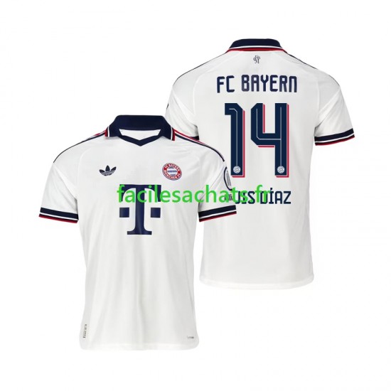 Maillot Bayern Munich Luis Diaz 14 2026-2027 Extérieur Homme MC