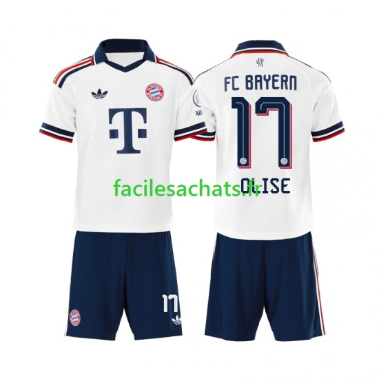 Maillot Bayern Munich Michael Olise 17 2026-2027 Extérieur Enfant MC