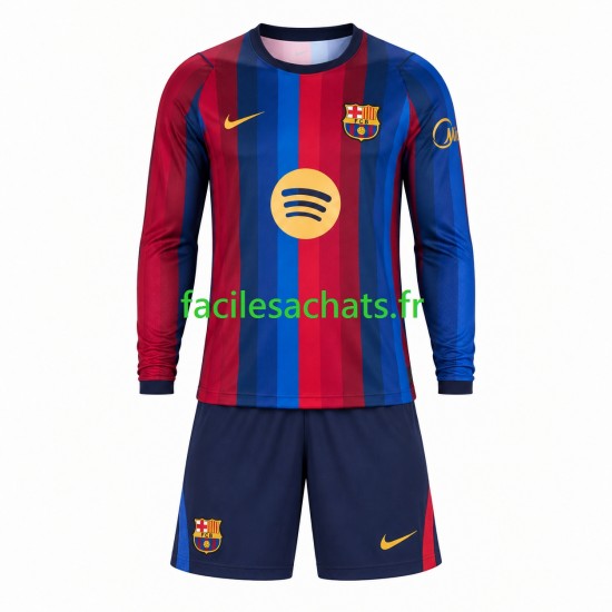 Maillot FC Barcelone 2026-2027 Domicile Enfant ML