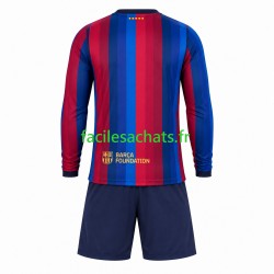 Maillot FC Barcelone 2026-2027 Domicile Enfant ML