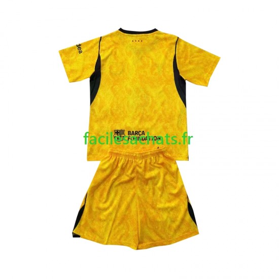 Maillot FC Barcelone 2026-2027 Gardien 4ème Enfant MC