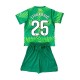 Maillot FC Barcelone Dominik Livakovic 25 2026-2027 Gardien Domicile Enfant MC