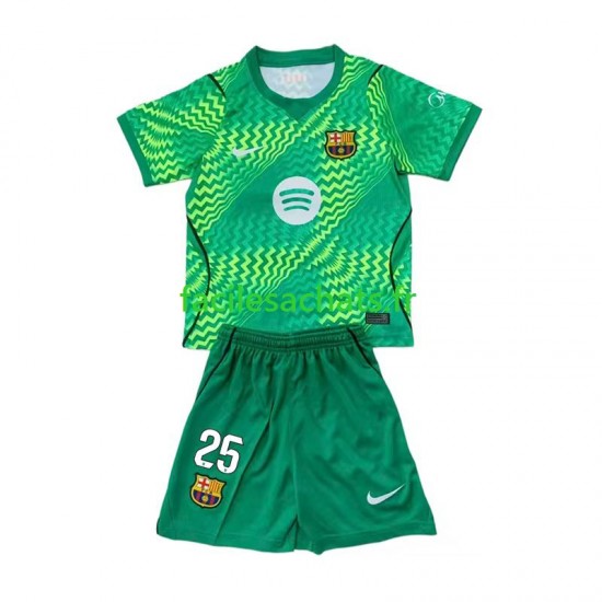 Maillot FC Barcelone Dominik Livakovic 25 2026-2027 Gardien Domicile Enfant MC