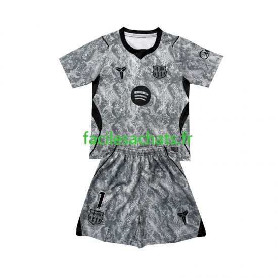Maillot FC Barcelone Joan Garcia 1 2026-2027 Gardien Extérieur Enfant MC