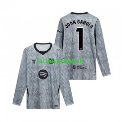 Maillot FC Barcelone Joan Garcia 1 2026-2027 Gardien Extérieur Homme ML