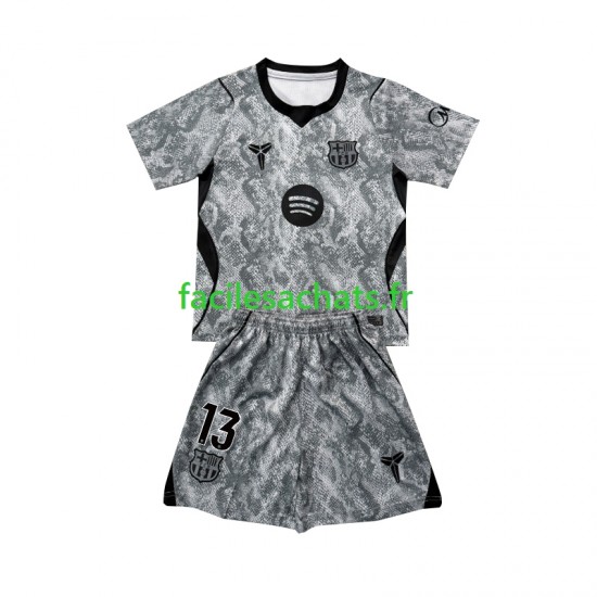 Maillot FC Barcelone Wojciech Szczesny 13 2026-2027 Gardien Extérieur Enfant MC
