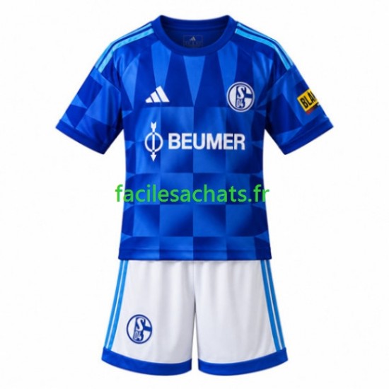 Maillot FC Schalke 04 2026-2027 Domicile Enfant MC