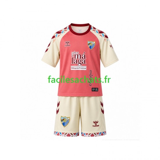 Maillot Málaga CF 2026-2027 Extérieur Enfant MC