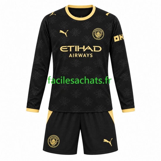 Maillot Manchester City 2026-2027 Extérieur Enfant ML