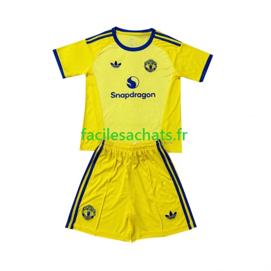 Maillot Manchester United 2026-2027 Gardien 3ème Enfant MC