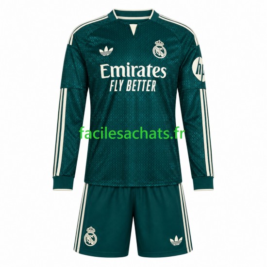 Maillot Real Madrid 2026-2027 Extérieur Enfant ML