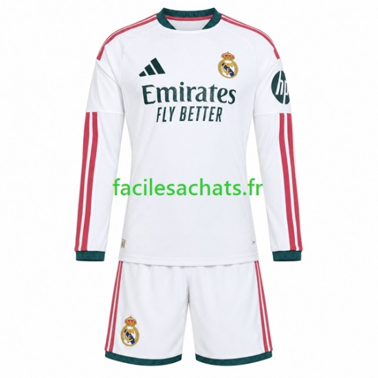 Maillot Real Madrid 2026-2027 Domicile Enfant ML