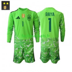 Maillot Espagne David Raya 1 2026-2027 Gardien 3ème Enfant ML