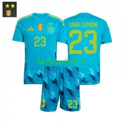 Maillot Espagne Unai Simon 23 2026-2027 Gardien Domicile Enfant MC Maillot Espagne Unai Simon 23 2026-2027 Gardien Domicile Enfant MC