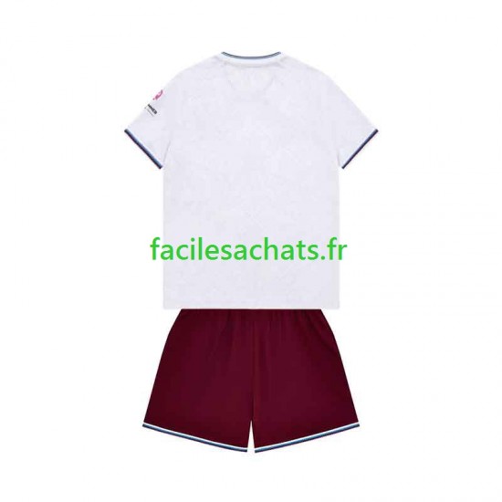Maillot West Ham United 2026-2027 Extérieur Enfant MC