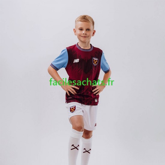 Maillot West Ham United 2026-2027 Domicile Enfant MC