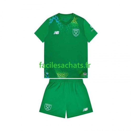 Maillot West Ham United 2026-2027 Gardien Domicile Enfant MC