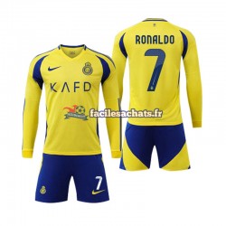 Maillot Al-Nassr Cristiano Ronaldo 7 2024-2025 Domicile Enfant ML