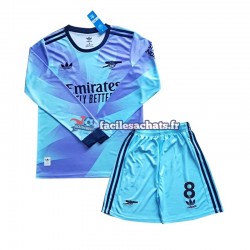 Maillot Arsenal Odegaard 8 2024-2025 3ème Enfant ML