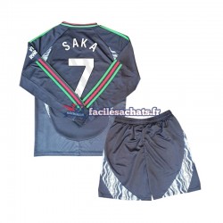 Maillot Arsenal Saka 7 2024-2025 Extérieur Enfant ML