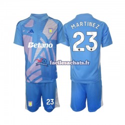 Maillot Aston Villa Emiliano Martinez 23 2024-2025 Gardien 3ème Enfant MC