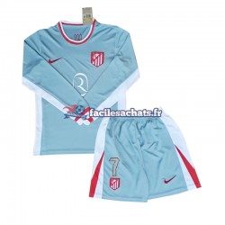 Maillot Atlético Madrid Antoine Griezmann 7 2024-2025 Extérieur Enfant ML