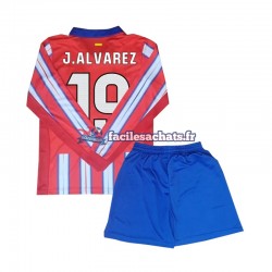 Maillot Atlético Madrid Julian Alvarez 19 2024-2025 Domicile Enfant ML