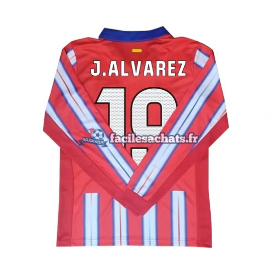 Maillot Atlético Madrid Julian Alvarez 19 2024-2025 Domicile Homme ML