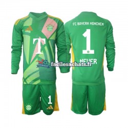 Maillot Bayern Munich Manuel Neuer 1 2024-2025 Gardien 4ème Enfant ML