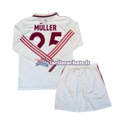 Maillot Bayern Munich Muller 25 2024-2025 3ème Enfant ML