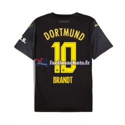 Maillot Borussia Dortmund Julian Brandt 10 2024-2025 Extérieur Homme MC
