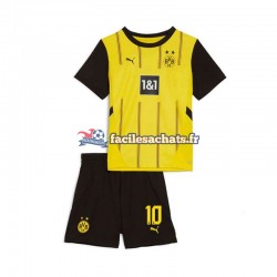 Maillot Borussia Dortmund Julian Brandt 10 2024-2025 Domicile Enfant MC
