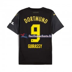 Maillot Borussia Dortmund Serhou Guirassy 9 2024-2025 Extérieur Homme MC