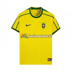 Maillot Brésil Retro 1998 Domicile Homme MC
