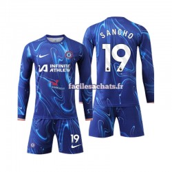 Maillot Chelsea Sancho 19 2024-2025 Domicile Enfant ML