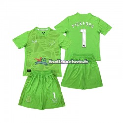 Maillot Everton Pickford 1 2024-2025 Gardien Domicile Enfant MC