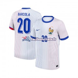 Maillot France Bradley Barcola 20 2024 Extérieur Homme MC