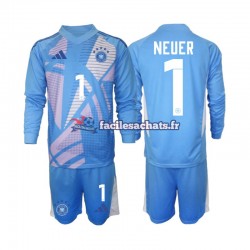 Maillot Allemagne Manuel Neuer 1 2024-2025 Gardien 4ème Enfant ML