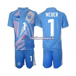 Maillot Allemagne Manuel Neuer 1 2024-2025 Gardien 4ème Enfant MC