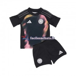 Maillot Leicester City 2024-2025 Extérieur Enfant MC