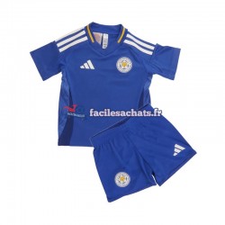 Maillot Leicester City 2024-2025 Domicile Enfant MC